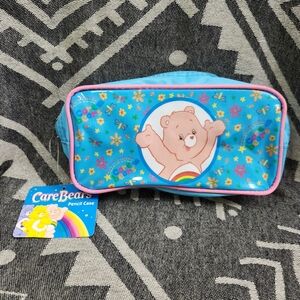NWT NOS 2007 TCFC Care Bears Pencil Case by FAB Starpoint 9" x 4" x 2"
